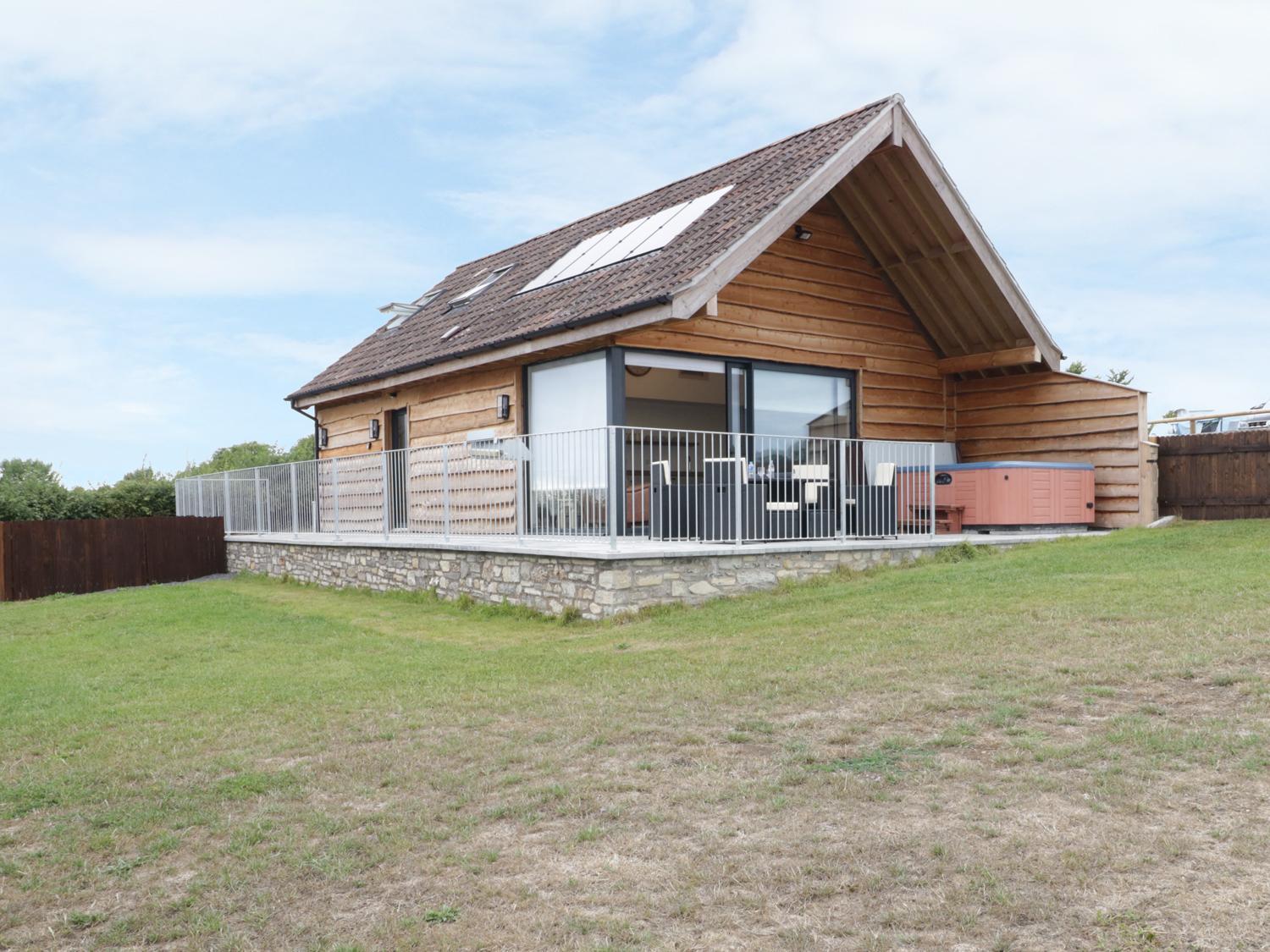 Swan Lodge Castle Farm Wedmore Extérieur photo
